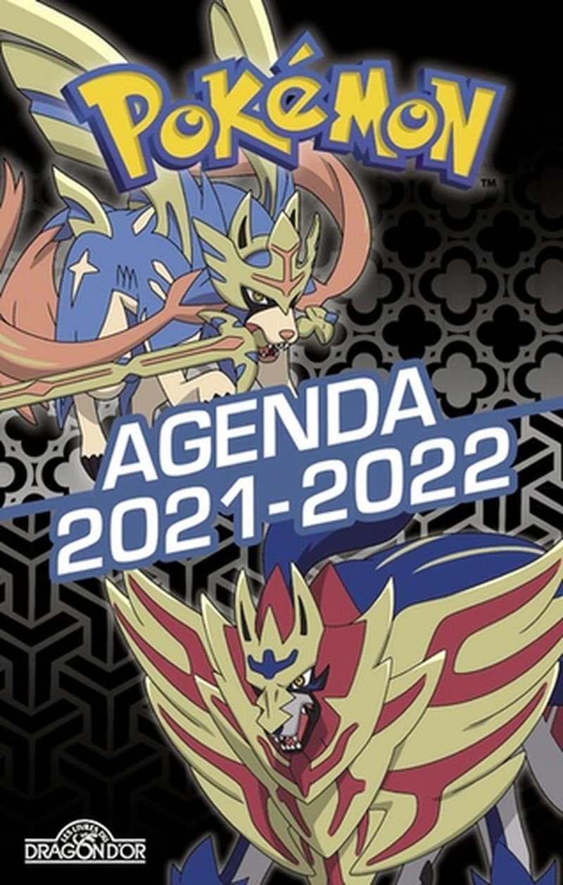 POKEMON - AGENDA 2021-2022 (COUVERTURE NOIRE)
