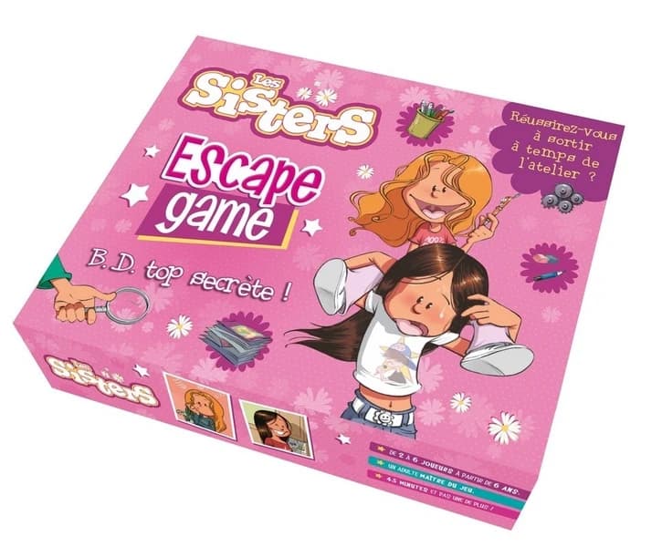 Escape box : Les Sisters : B.D. top secrète !