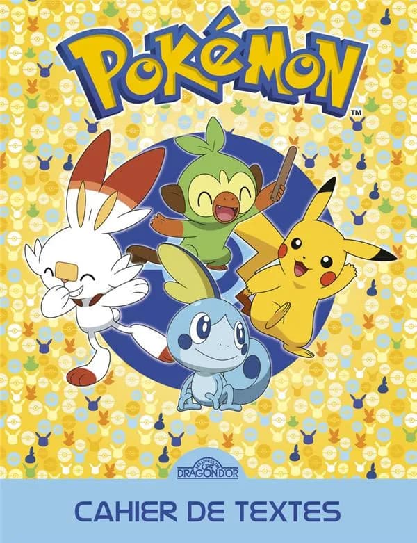 Pokémon : cahier de textes