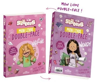 Les Sisters : Mon livre double-face : Marine
