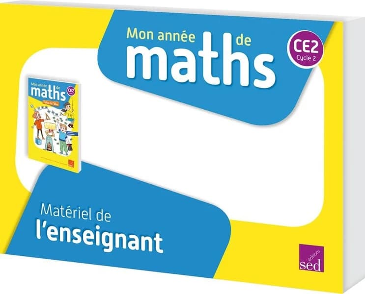 MON ANNEE DE MATHS : CE2 ; matériel enseignant (édition 2018)