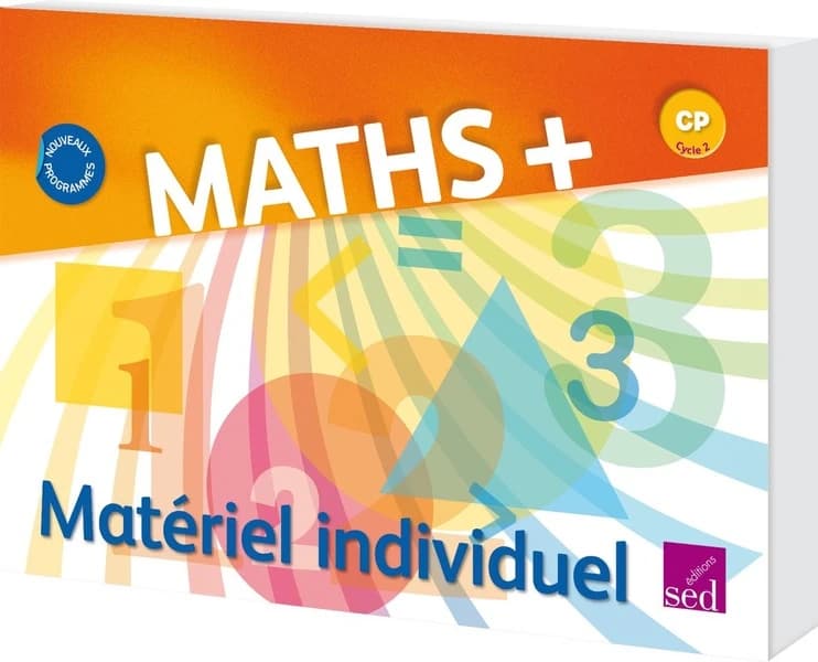 MATHS + : CP ; matériel individuel 8 élèves (édition 2016)
