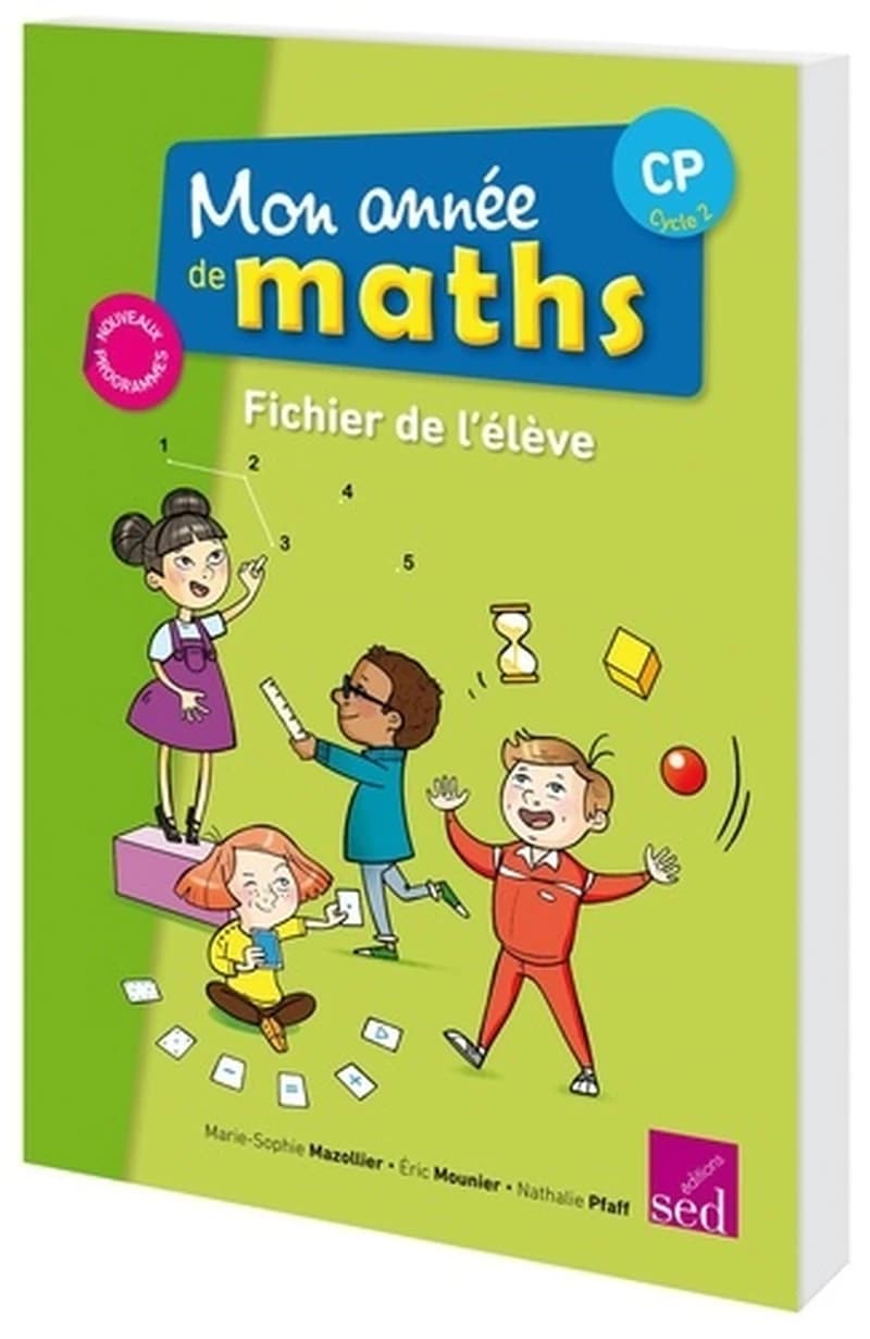 MON ANNEE DE MATHS CP-FICHIER DE L ELEVE EDITION 2016