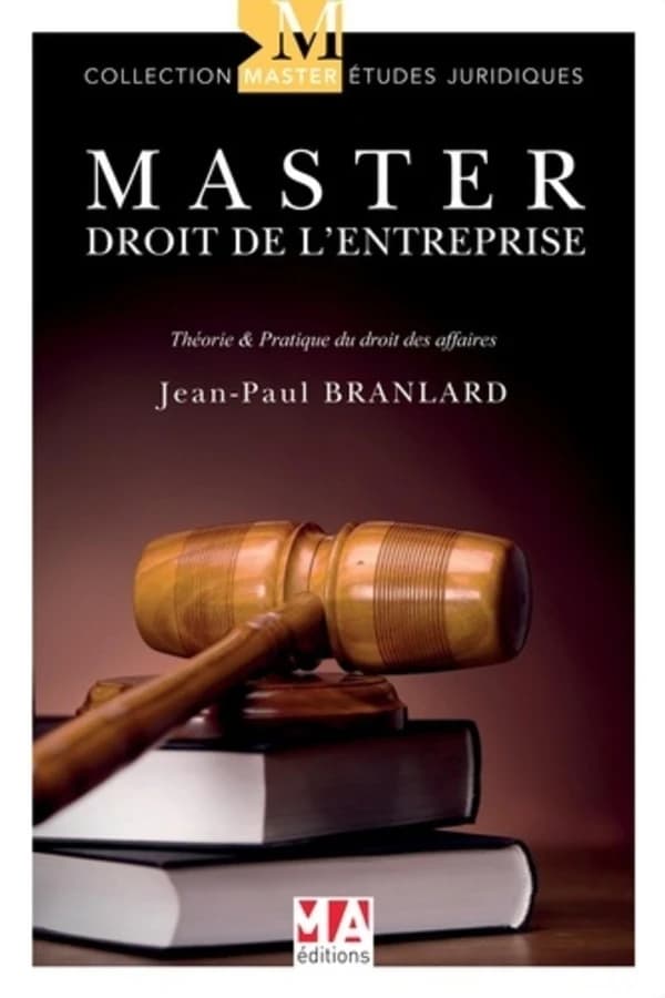 Master ; droit de l'entreprise