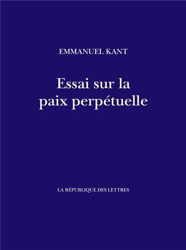 Essai sur la paix perpétuelle