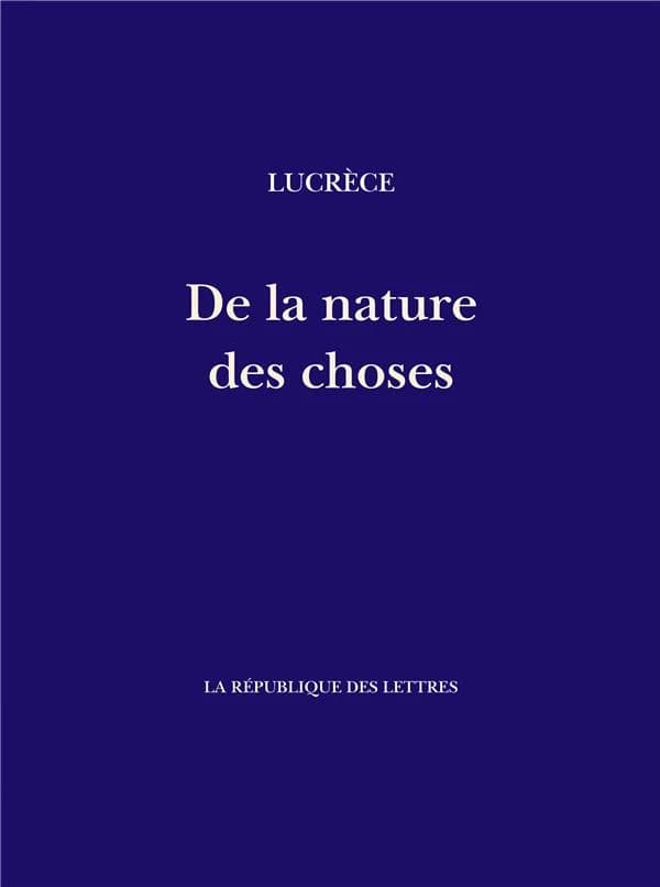 De la nature des choses