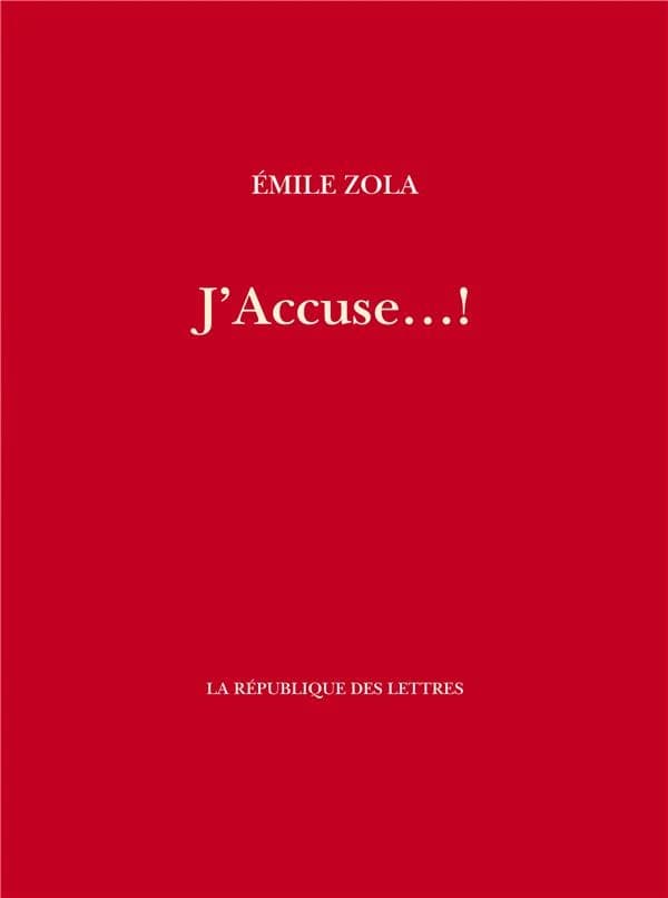 J'accuse !