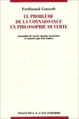 Le problème de la connaissance en philosophie ouverte