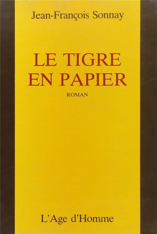 Le tigre en papier : roman