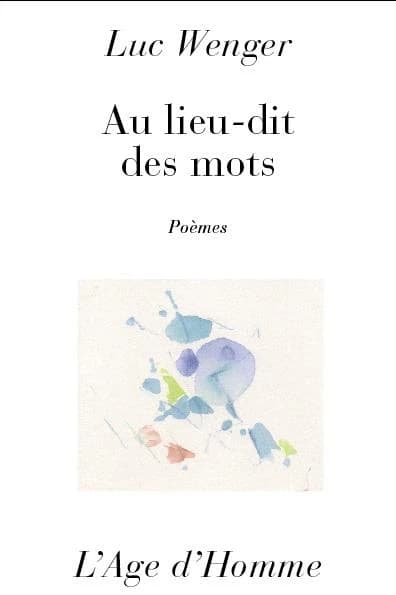 Au lieu-dit des mots : poèmes