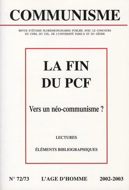 La Fin Du Pcf