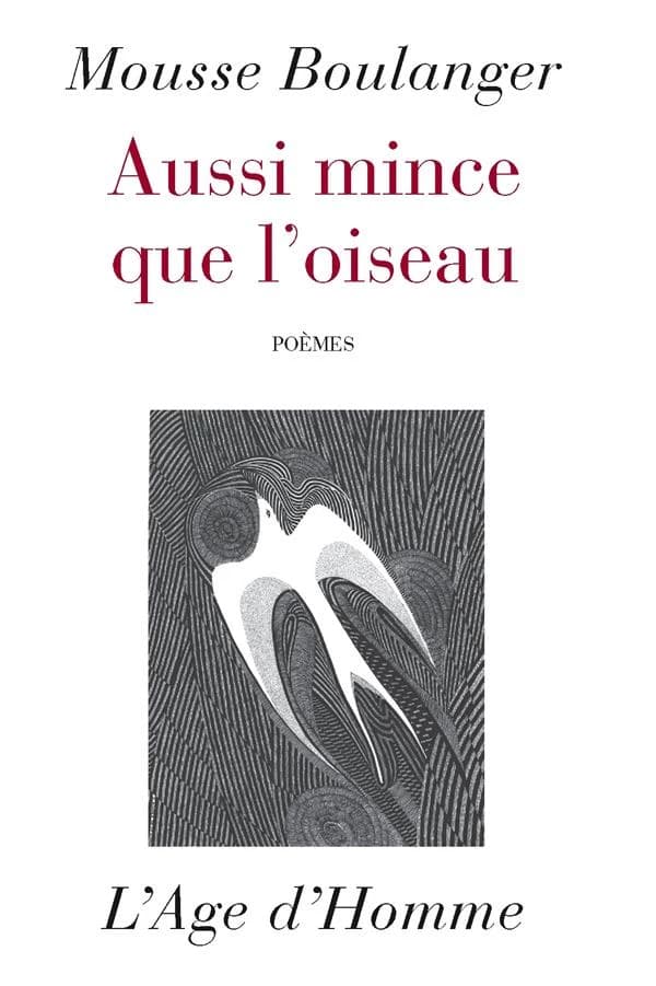 Aussi mince que l'oiseau
