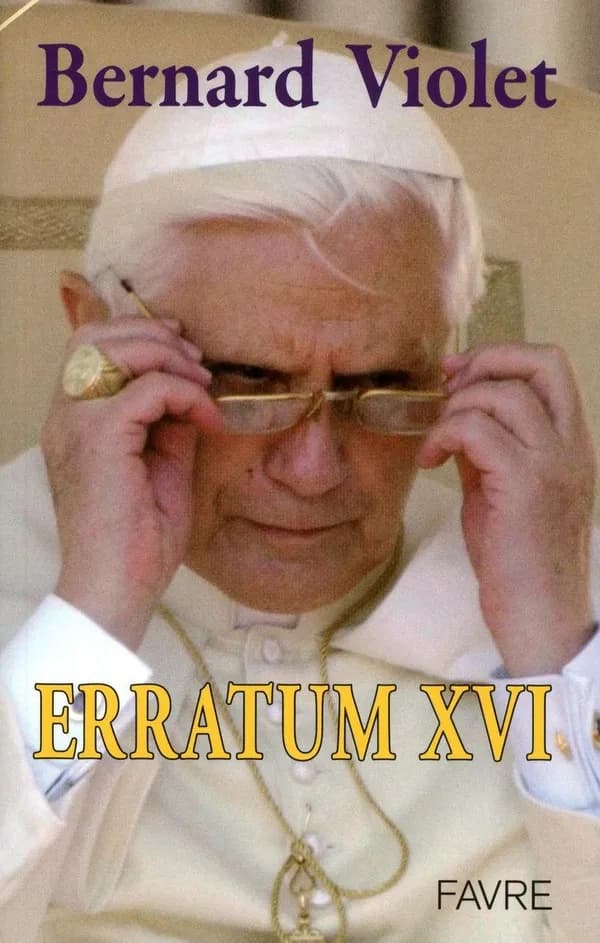 Erratum XVI : Benoît XVI