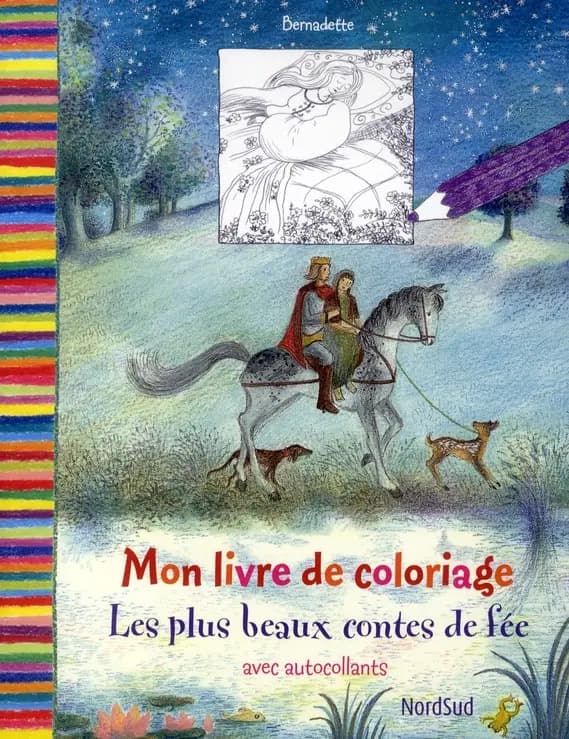 Mon livre de coloriage : avec autocollants : [album à colorier]