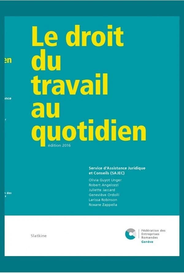 Le droit du travail au quotidien 2015