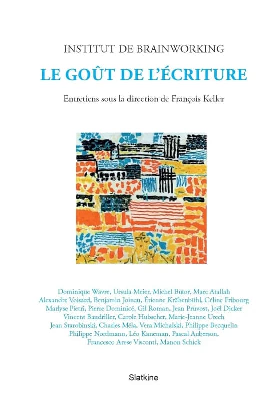 LE GOUT DE L'ECRITURE