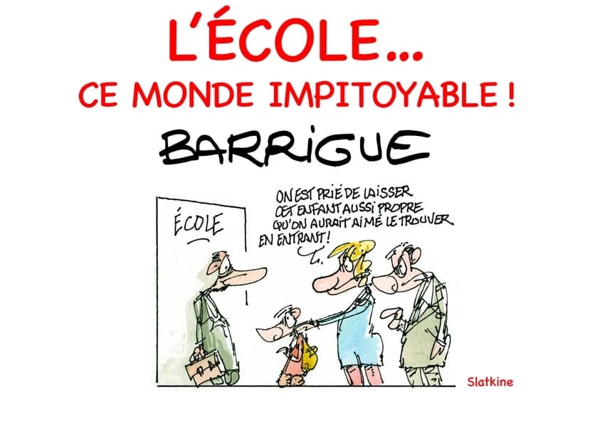 L'école ... ce monde impitoyable