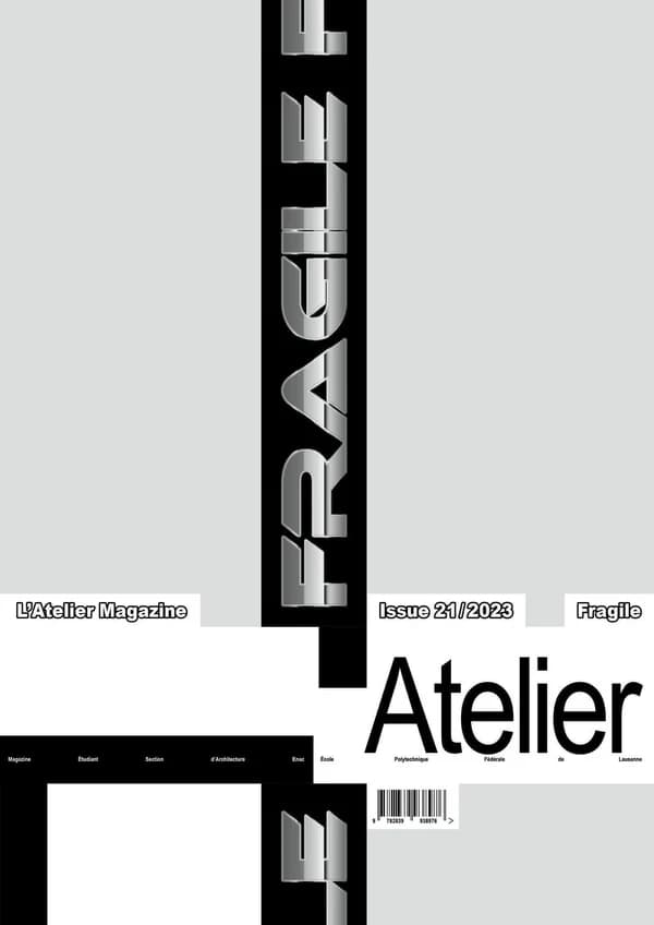 L'Atelier Magazine n.21 : Fragile