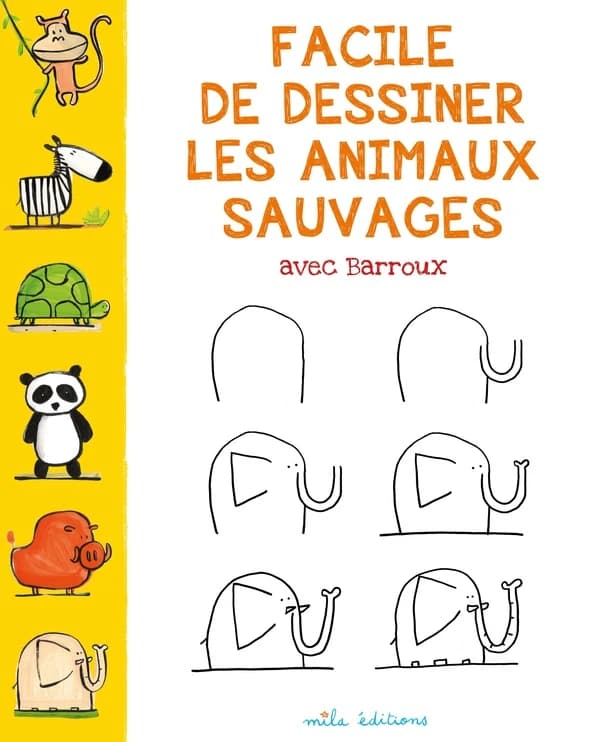 Facile de dessiner des animaux sauvages