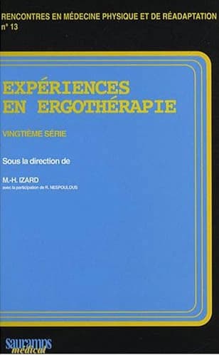 Expériences en ergothérapie. Vingtième série