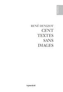 Cent textes sans images