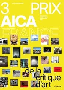 3 prix AICA France de la critique d'art