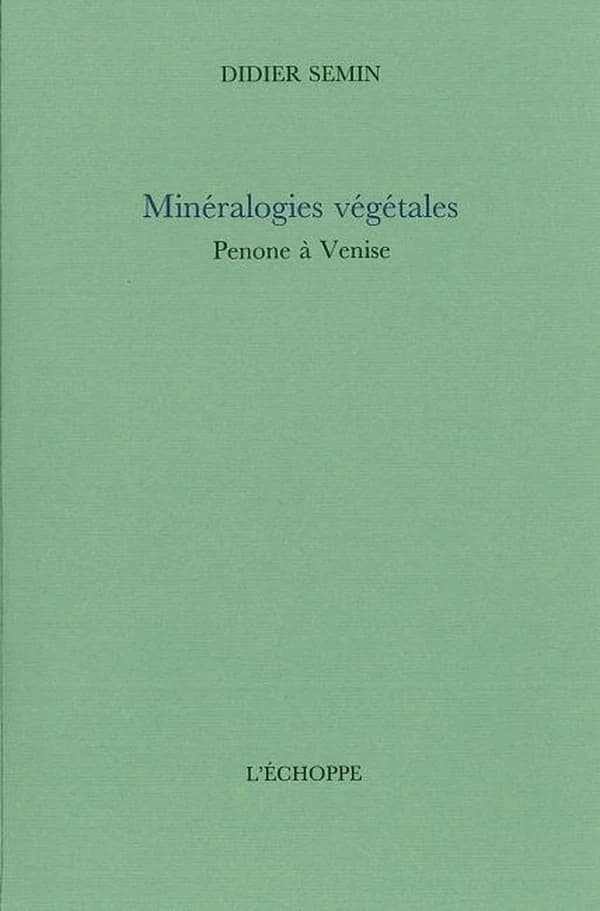Minéralogies végétales : Penone à Venise