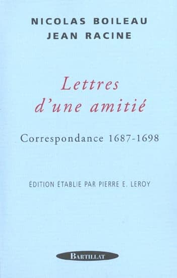 Lettres d'une amitié : correspondance, 1687-1698