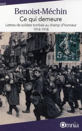 Ce qui demeure : lettres de soldats tombés au champ d'honneur, 1914-1918