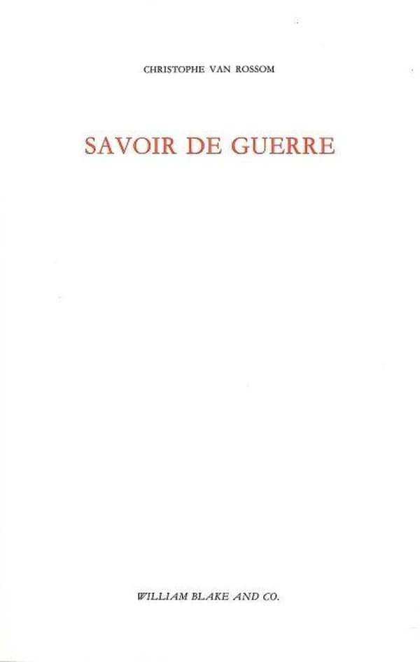 Savoir de guerre