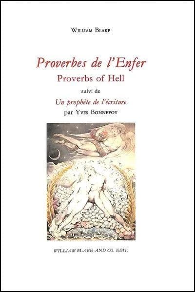 Proverbes de l'enfer ; Un prophète de l'écriture