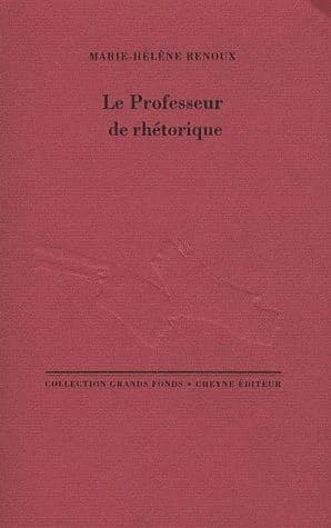 Le professeur de rhétorique