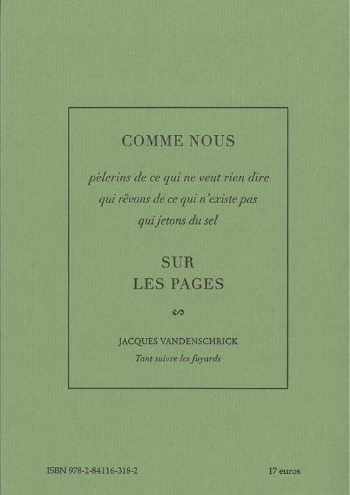 Tant suivre les fuyards