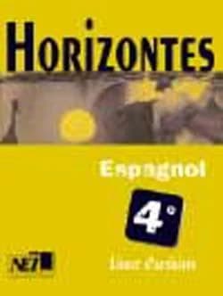 Horizontes : espagnol, 4e : livret d'activités