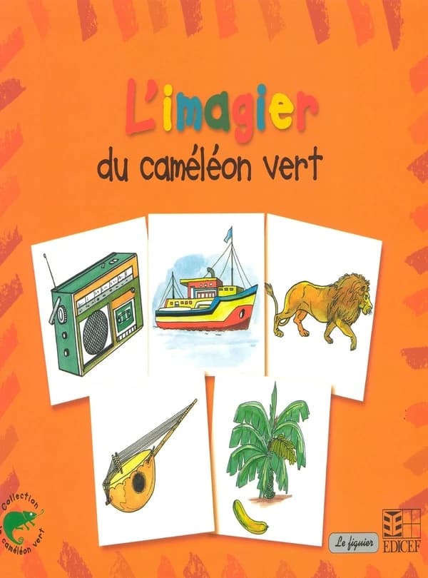 L'imagier du caméléon vert
