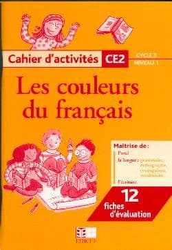 Les couleurs du français ; CE2 ; cycle 3