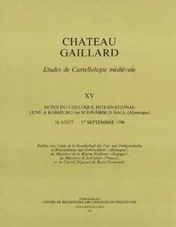 Château Gaillard, n° 15 : Études de castellologie médiévale