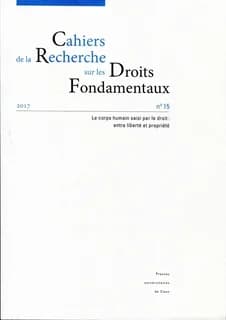 Cahiers de la recherche sur les droits fondamentaux, n 15