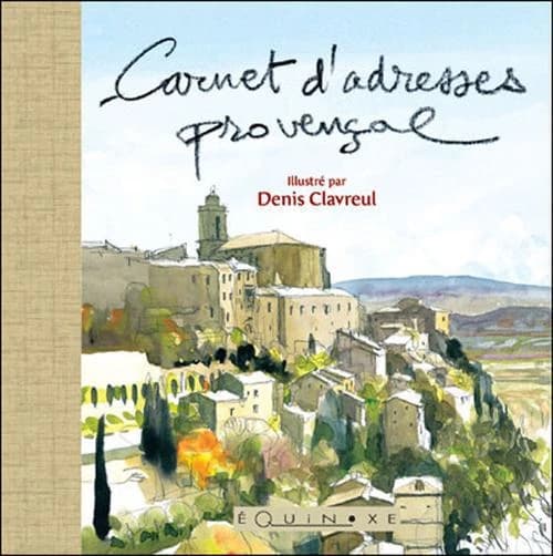 Carnet d'adresses provençal beige