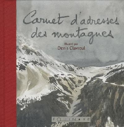 Carnet d'adresses montagnes