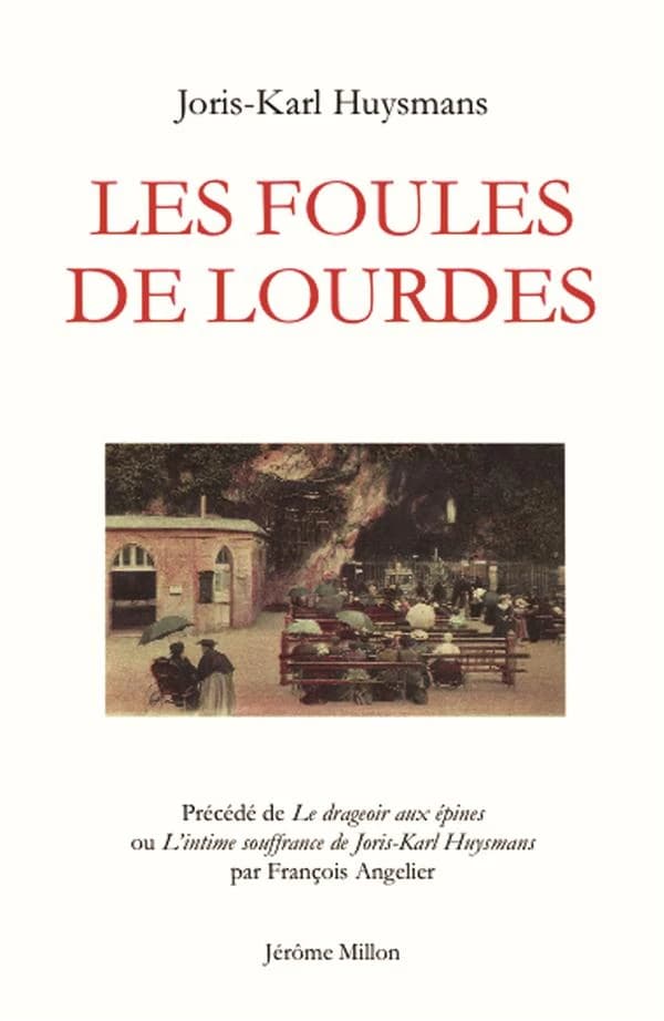 Les foules de Lourdes ; drageoir aux épines