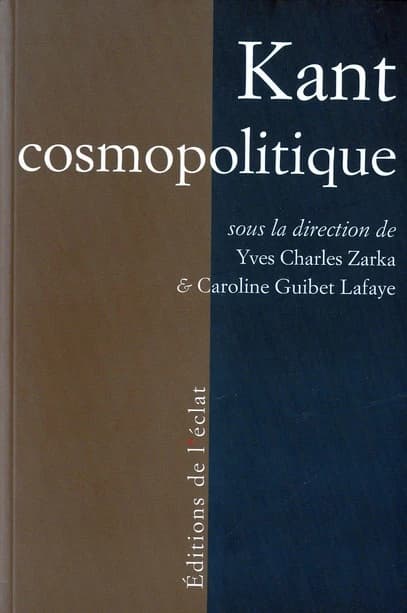 Kant cosmopolitique