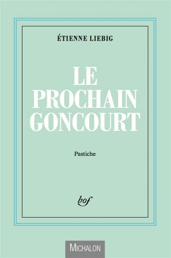 Le prochain Goncourt : roman