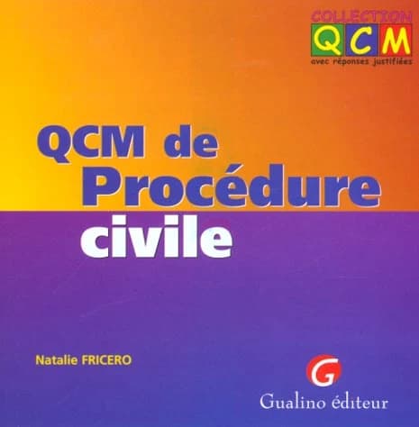 QCM de procédure civile