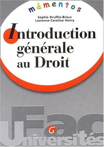 Introduction générale au droit