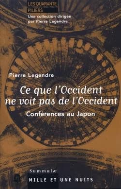 Ce que l'Occident ne voit pas de l'Occident : conférences au Japon