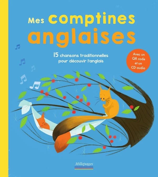 Mes comptines anglaises (Nouvelle éd.) illustrations, Bergamote Trottemenu ; traduction, Marion Olivier