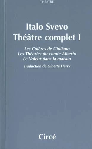 Théâtre complet. I