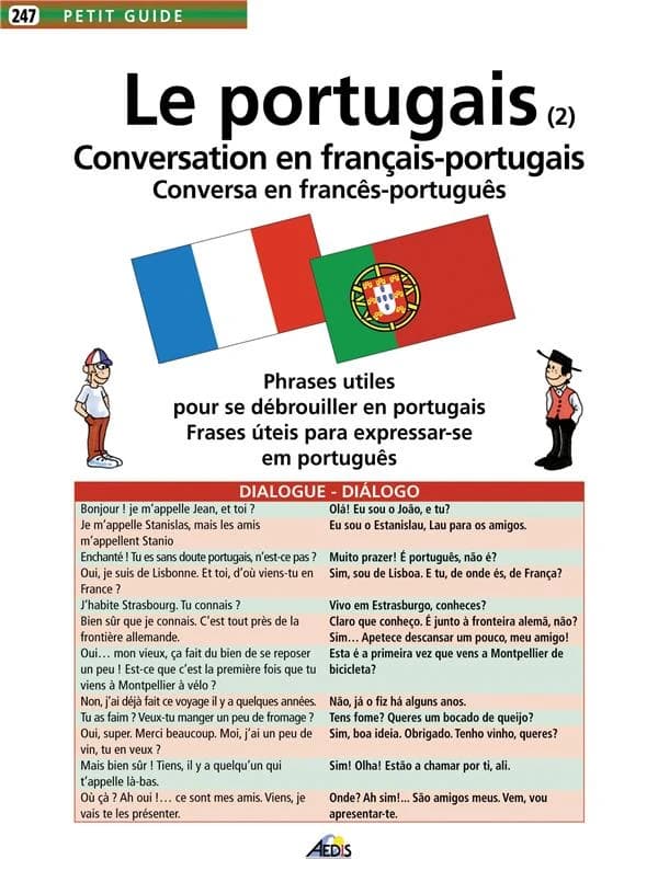Le portugais : phrases utiles pour se débrouiller en portugais. Conversation en français-portugais