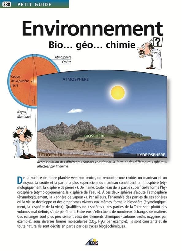 Environnement ; bio... géo... chimie...